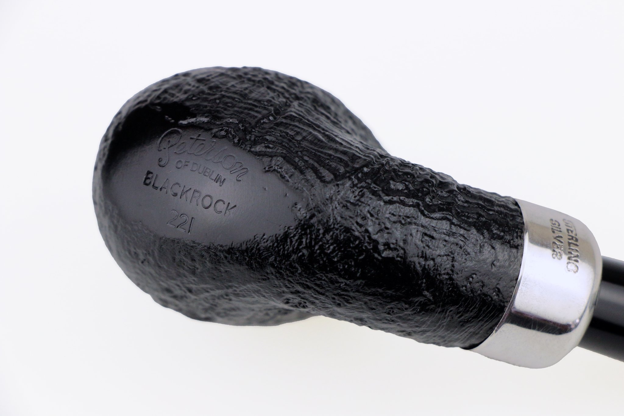 Peterson NOS Black Rocky Modell 221 (interne Nr. 10) Detailbild 2