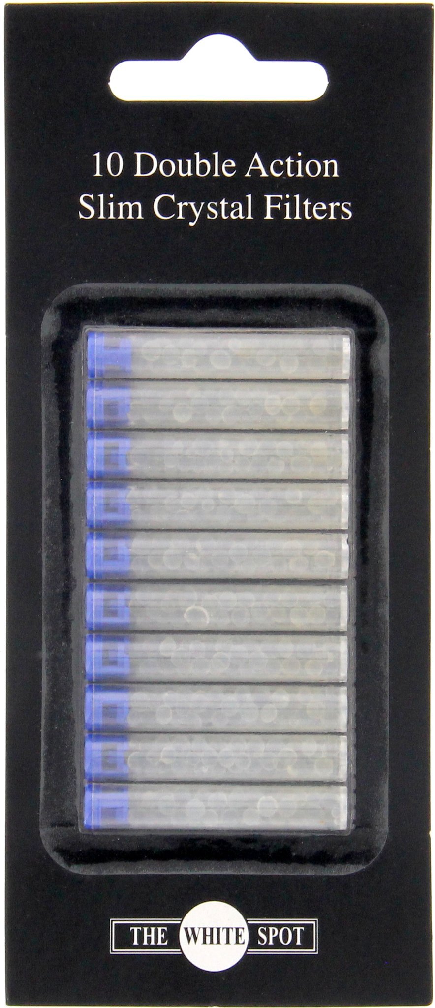 Dunhill The White Spot Filter Double Action Slim Crystal Filters 10er Packung für Zigarettenspitzen