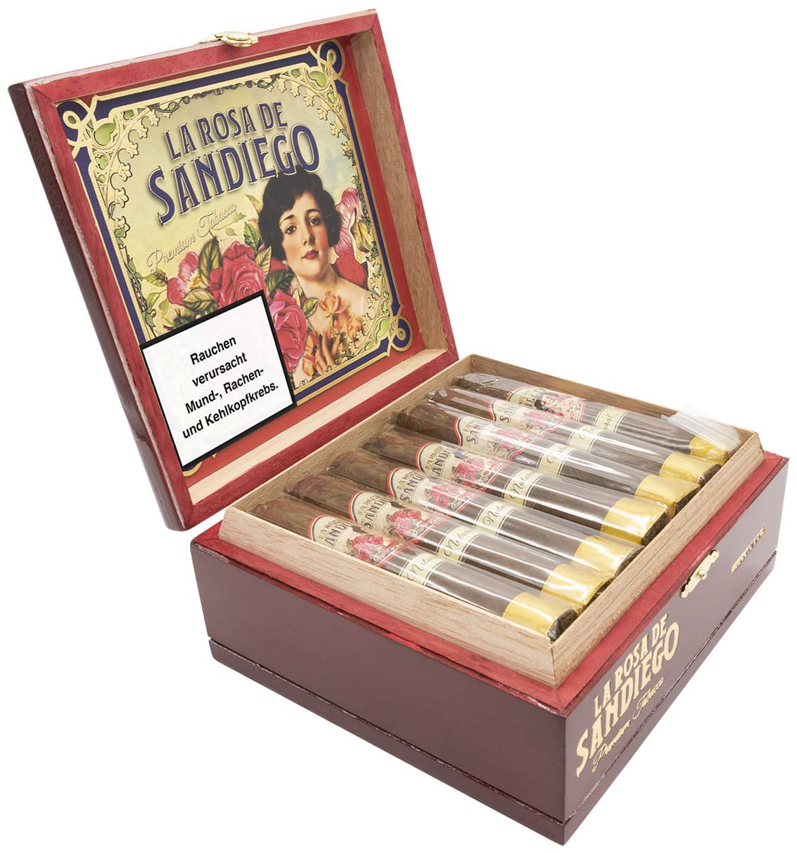 La Rosa de Sandiego Clasico Robusto N Kiste offen2