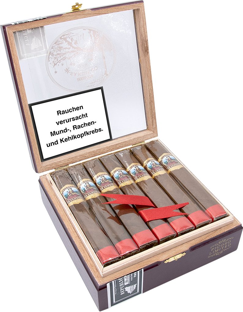 La Rosa de Sandiego Picoso Limited box-pressed Kiste offen