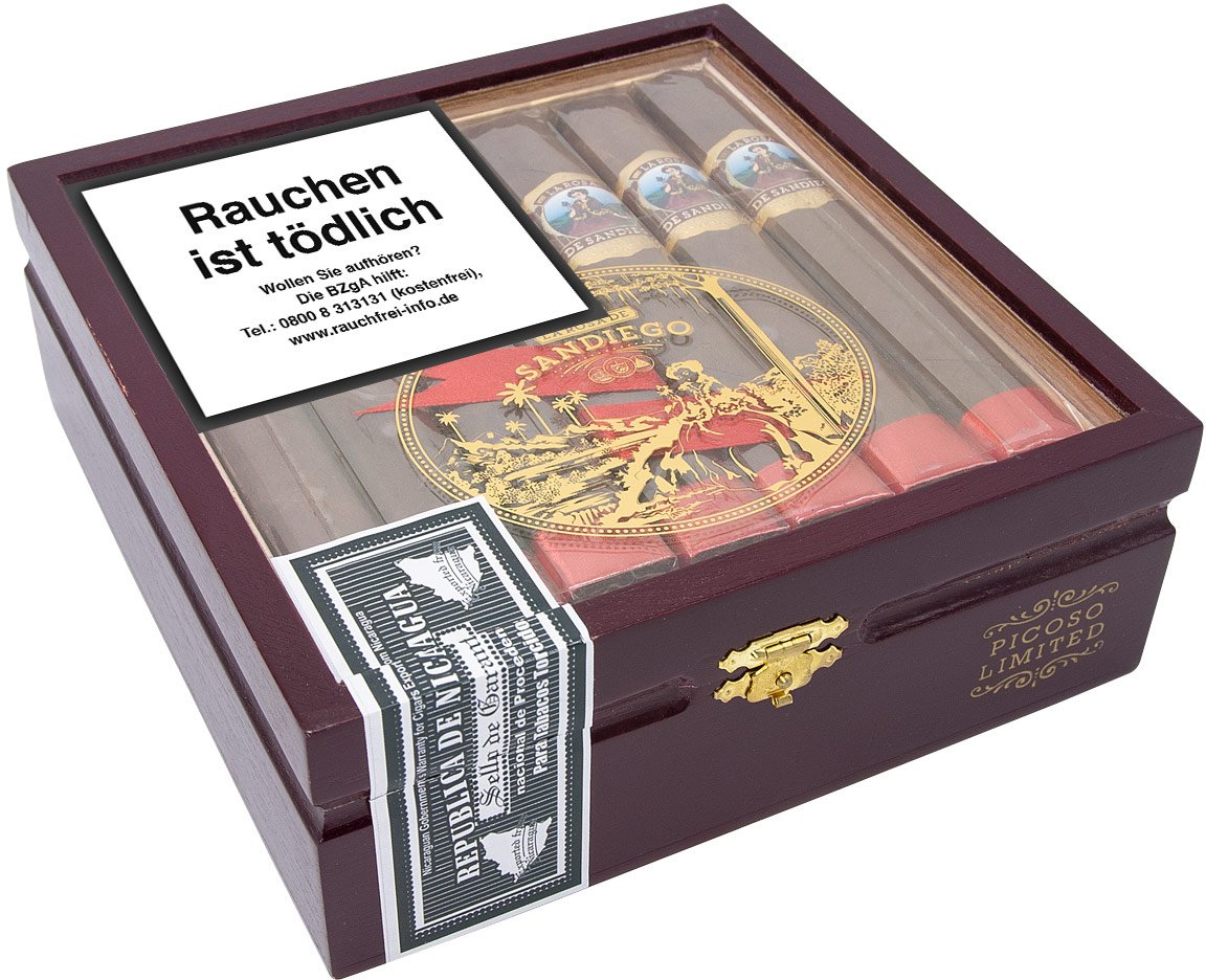 La Rosa de Sandiego Picoso Limited box-pressed Kiste