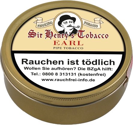 Sir Henry's Tabak Earl 50g Detailbild