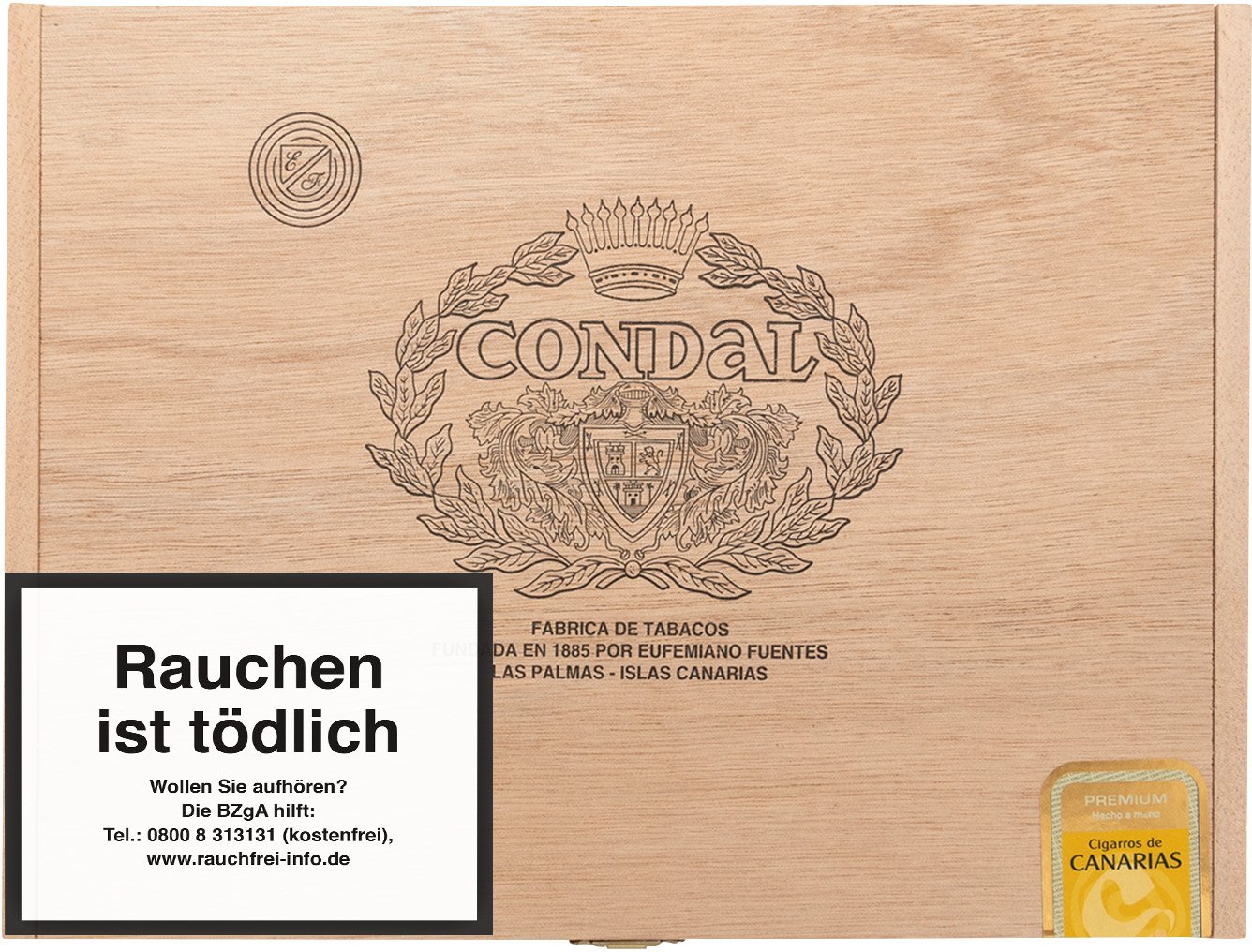 Churchill Kiste frontal