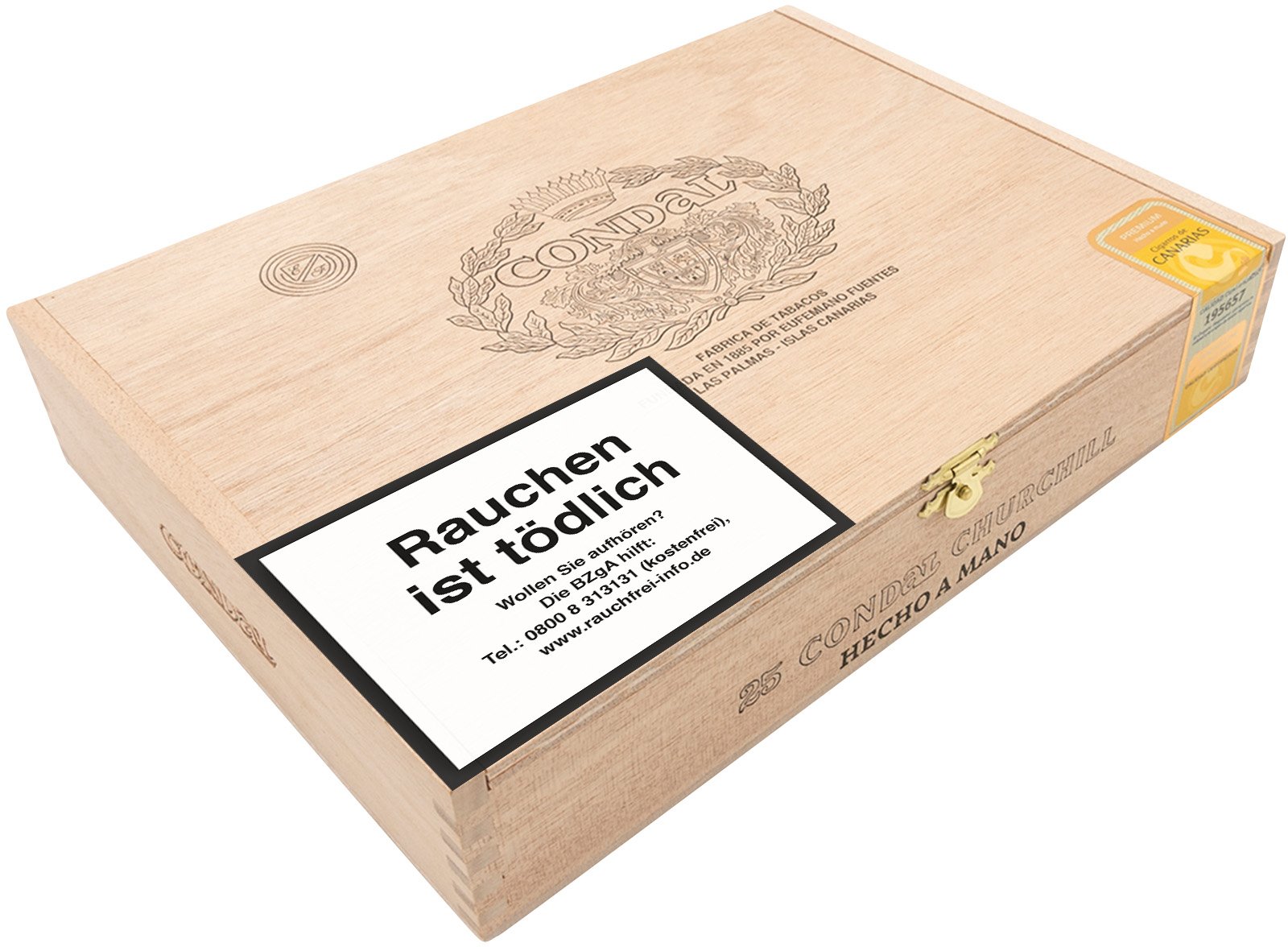 Churchill Kiste schräg