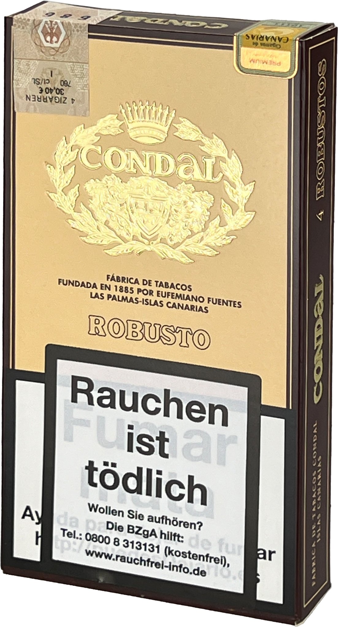 Condal Robusto 4er Schachtel