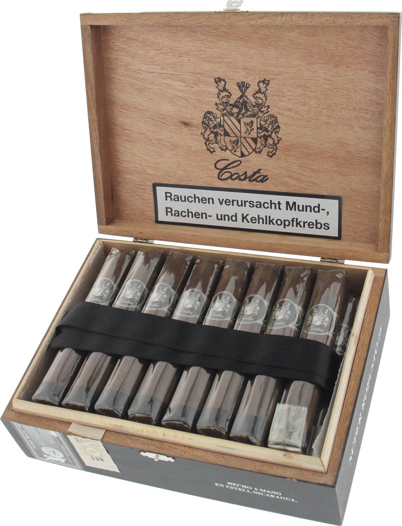 Costa Platinum Super Robusto Kiste offen