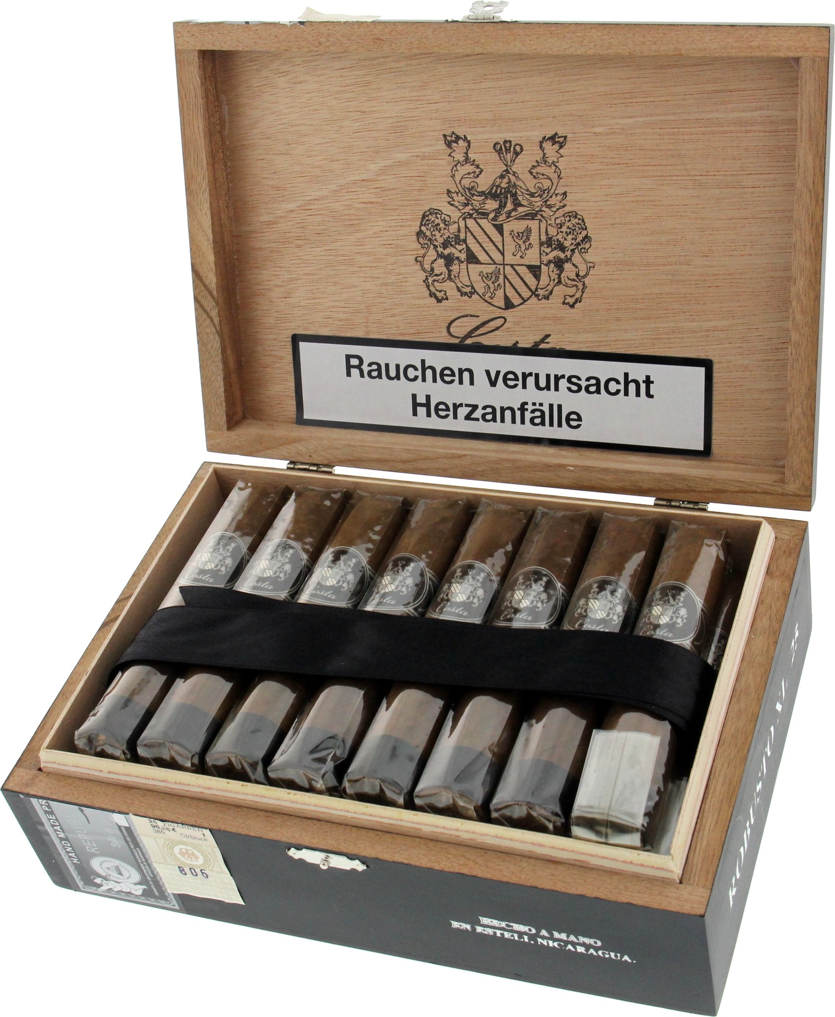 Costa Platinum Robusto XL Kiste offen