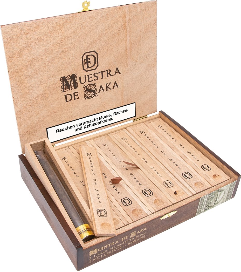 Dunbarton Muestra de Saka Exclusivo Kiste offen Detailbild