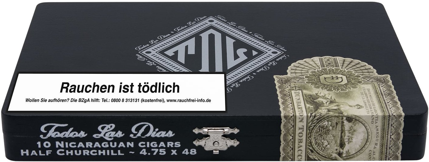 Dunbarton Todos las Dias Half Churchill Kiste frontal