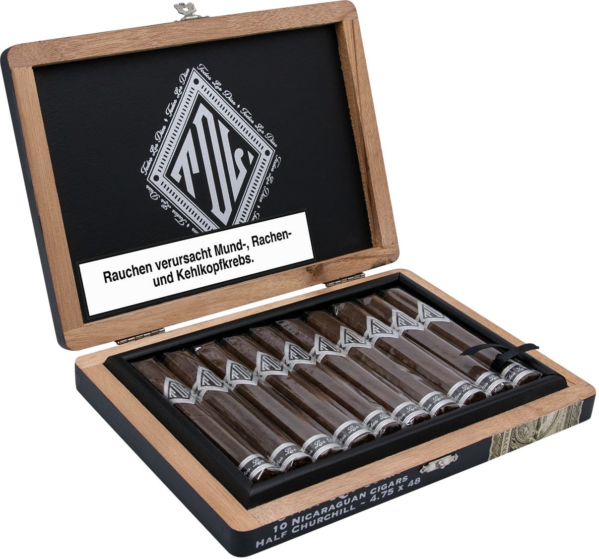 Dunbarton Todos las Dias Half Churchill Kiste offen