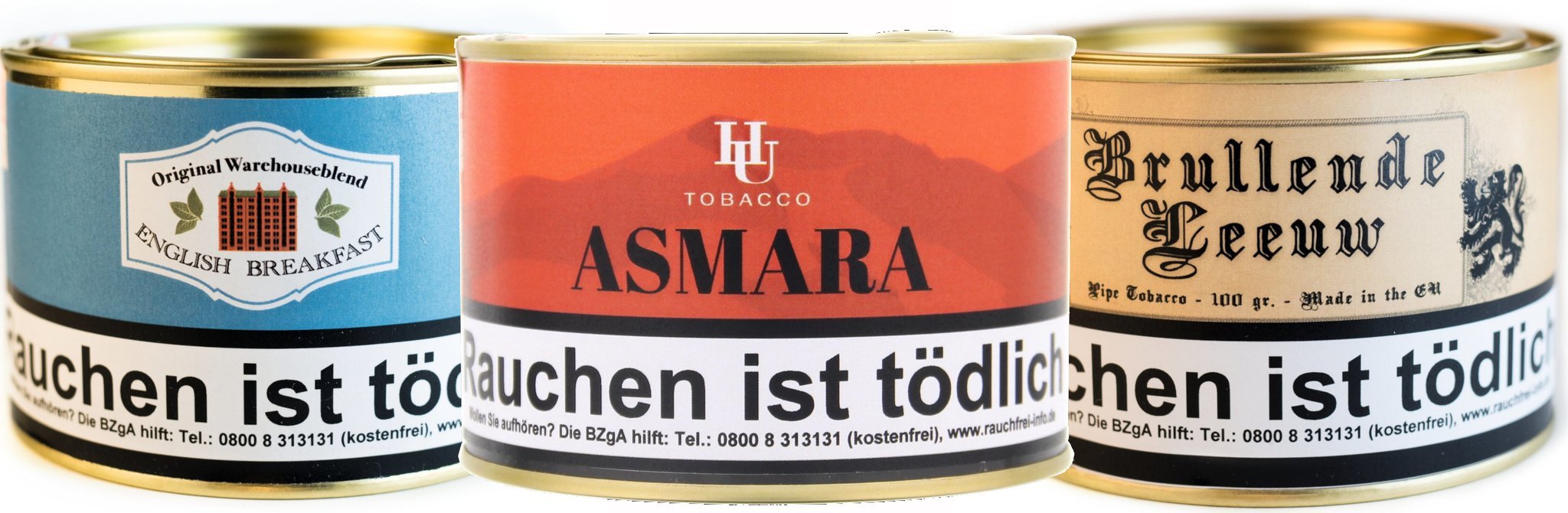 CIGARWORLD Pfeifentabak Tasting Bundle HU Latakiaspezialitäten