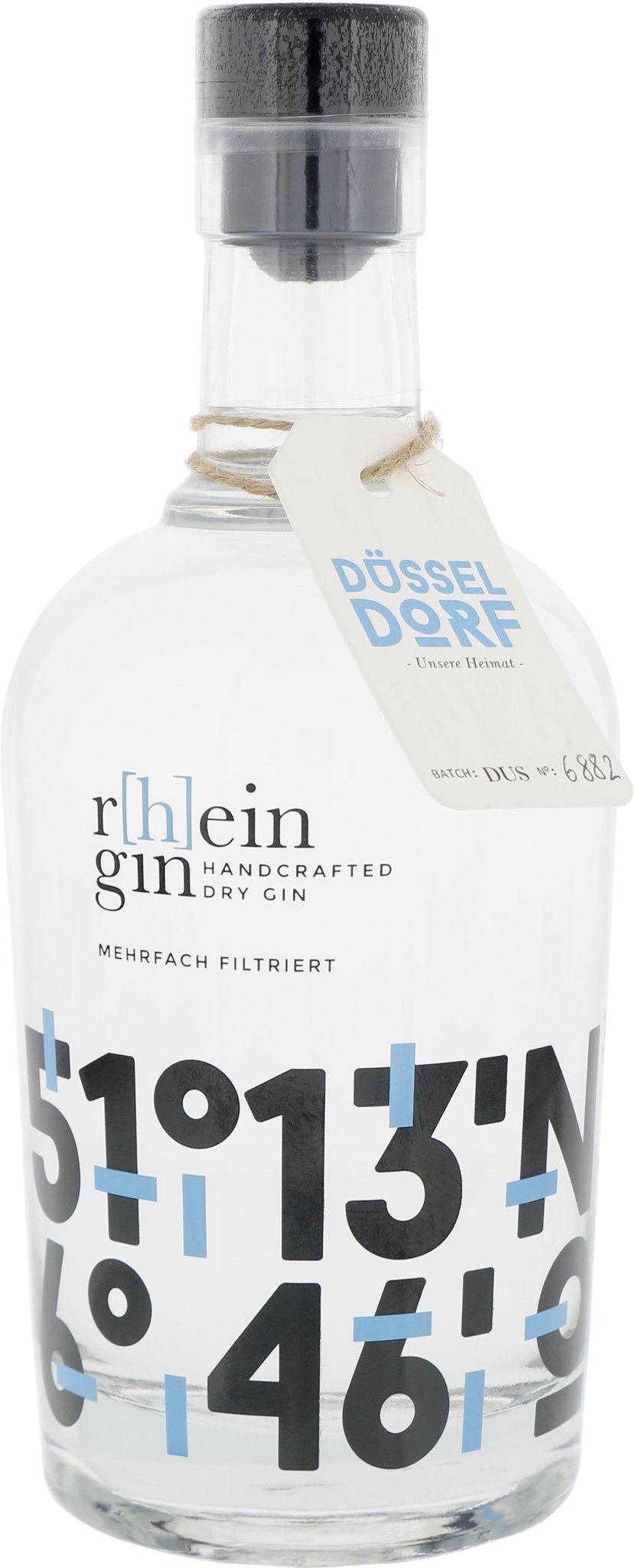 R(h)eingin Gin Düsseldorf -unsere Heimat- (0,5 l / 46 % Vol.)