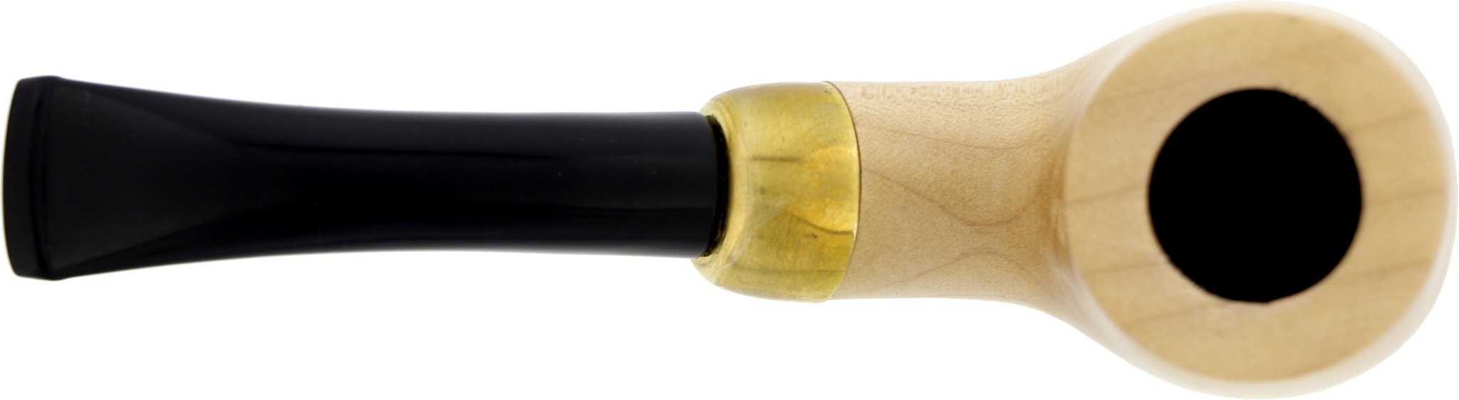 Anton & Co Pipes Pfeifen P006 Natural Maple (Ahorn) Draufsicht