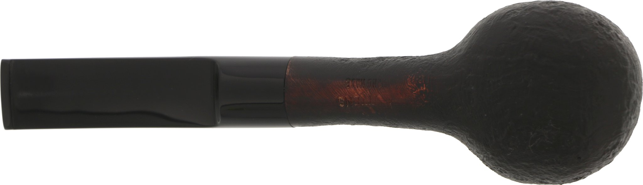 Bruno Nuttens Freehand Pfeifen Heritage Pot (Nr. 30) Unterboden