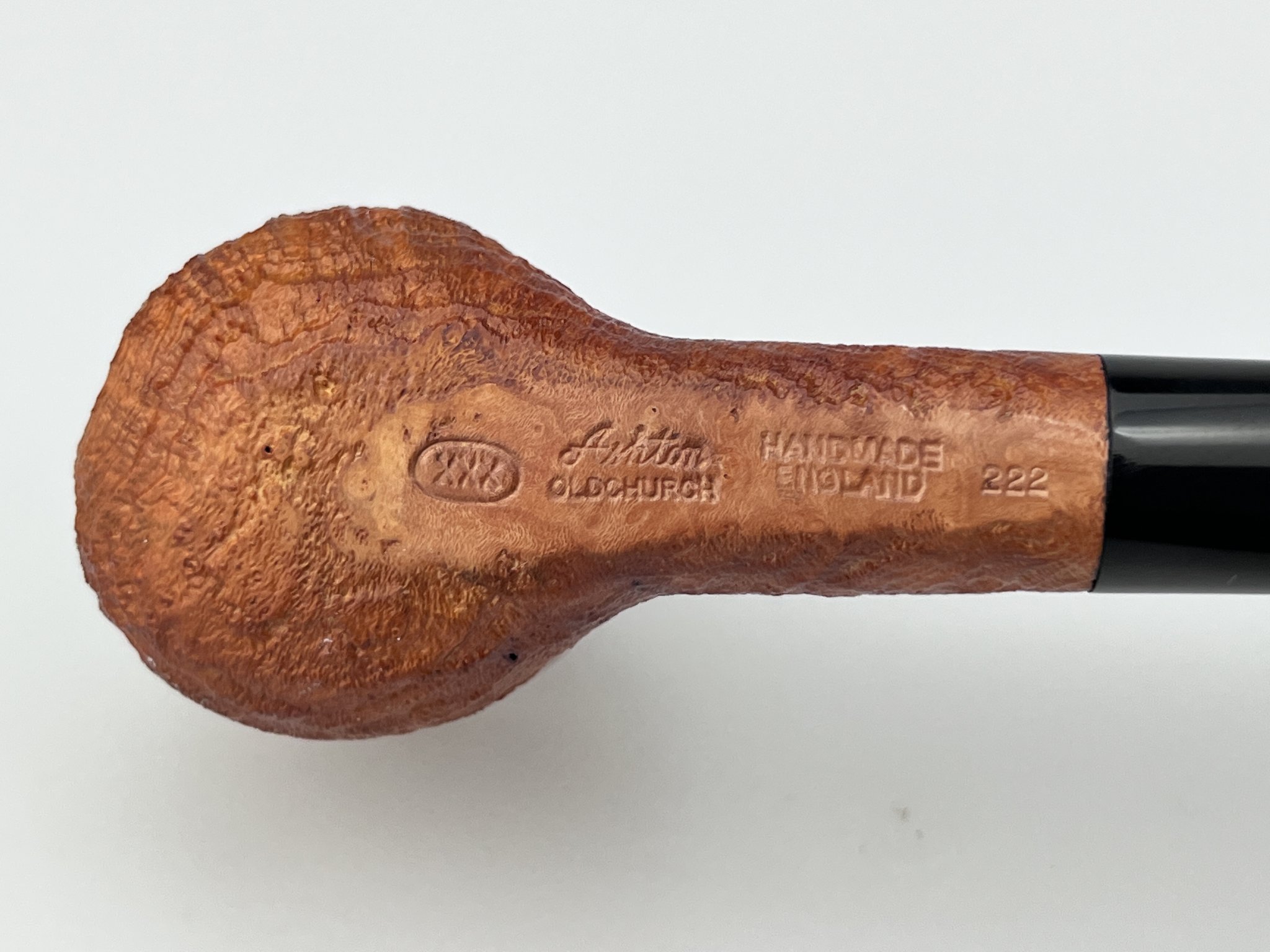 Ashton Pfeifen sandblast XXX Oldchurch 9mm (Nr. 27) Detailbild 05