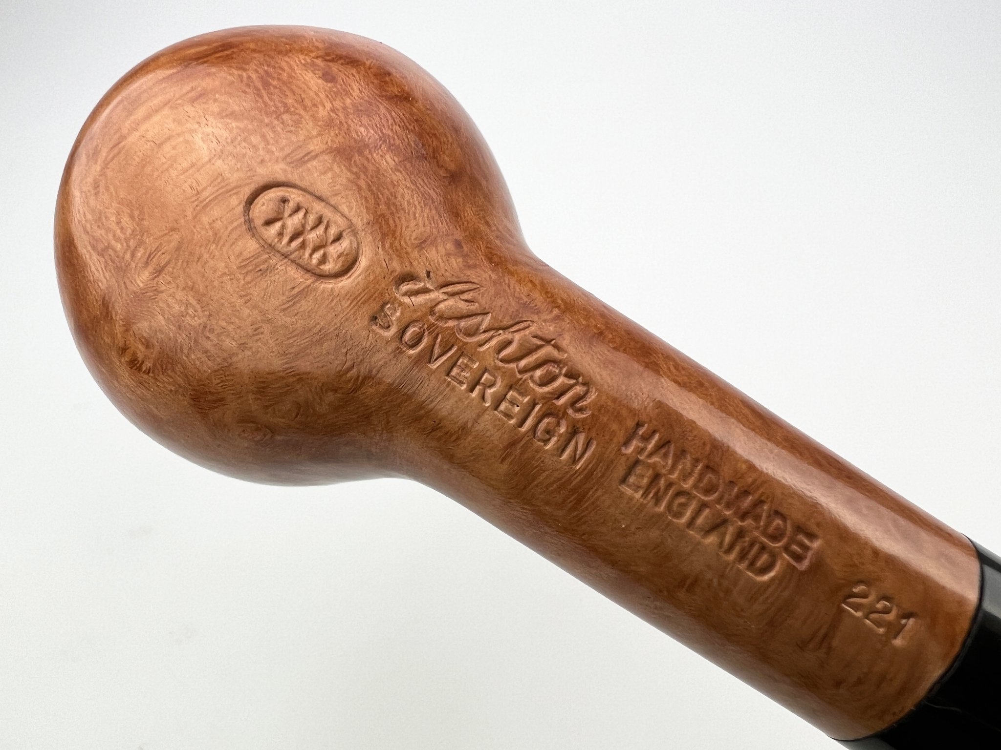 Ashton Pfeifen glatt XXX Sovereign (Nr. 40) Detailbild 2