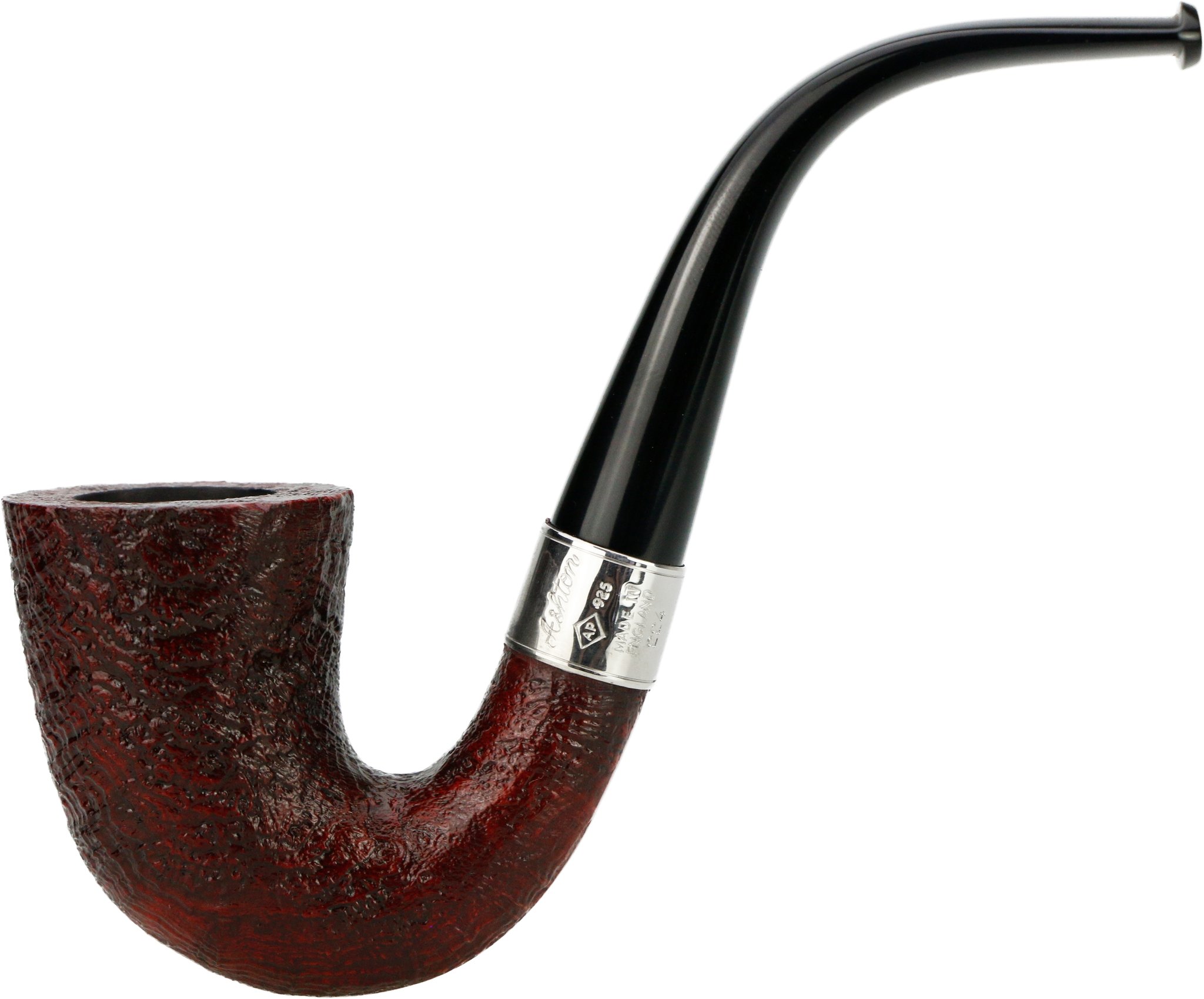  Ashton Pfeifen sandblast XXX Pebble Grain 9mm (Nr. 119)_01