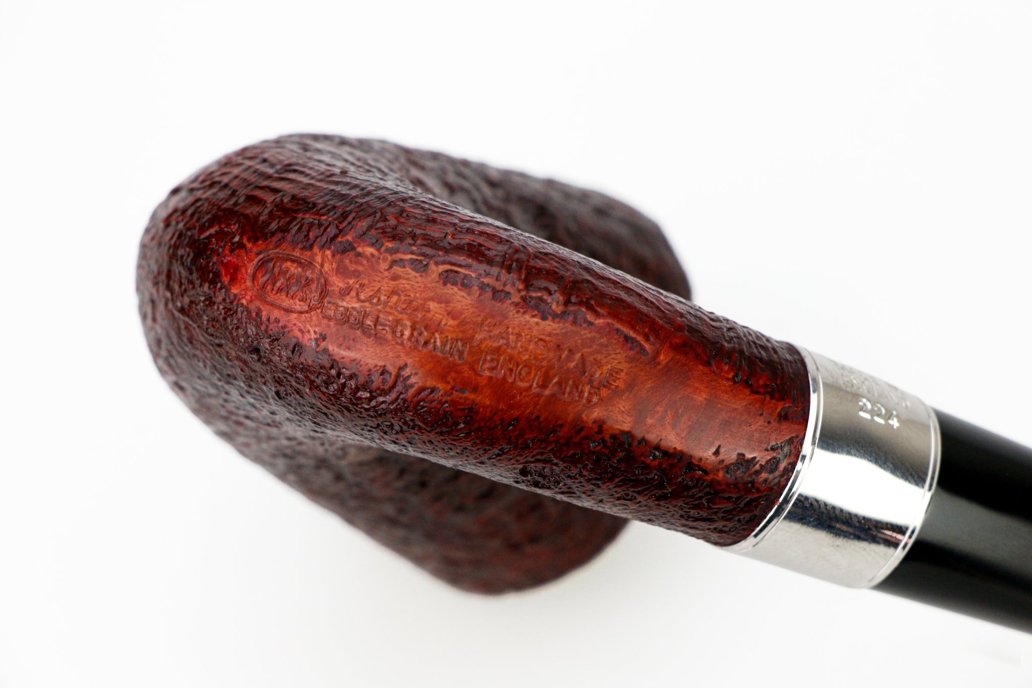  Ashton Pfeifen sandblast XXX Pebble Grain 9mm (Nr. 119)_03