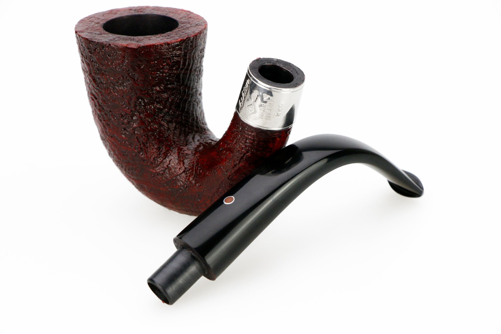  Ashton Pfeifen sandblast XXX Pebble Grain 9mm (Nr. 119)_05