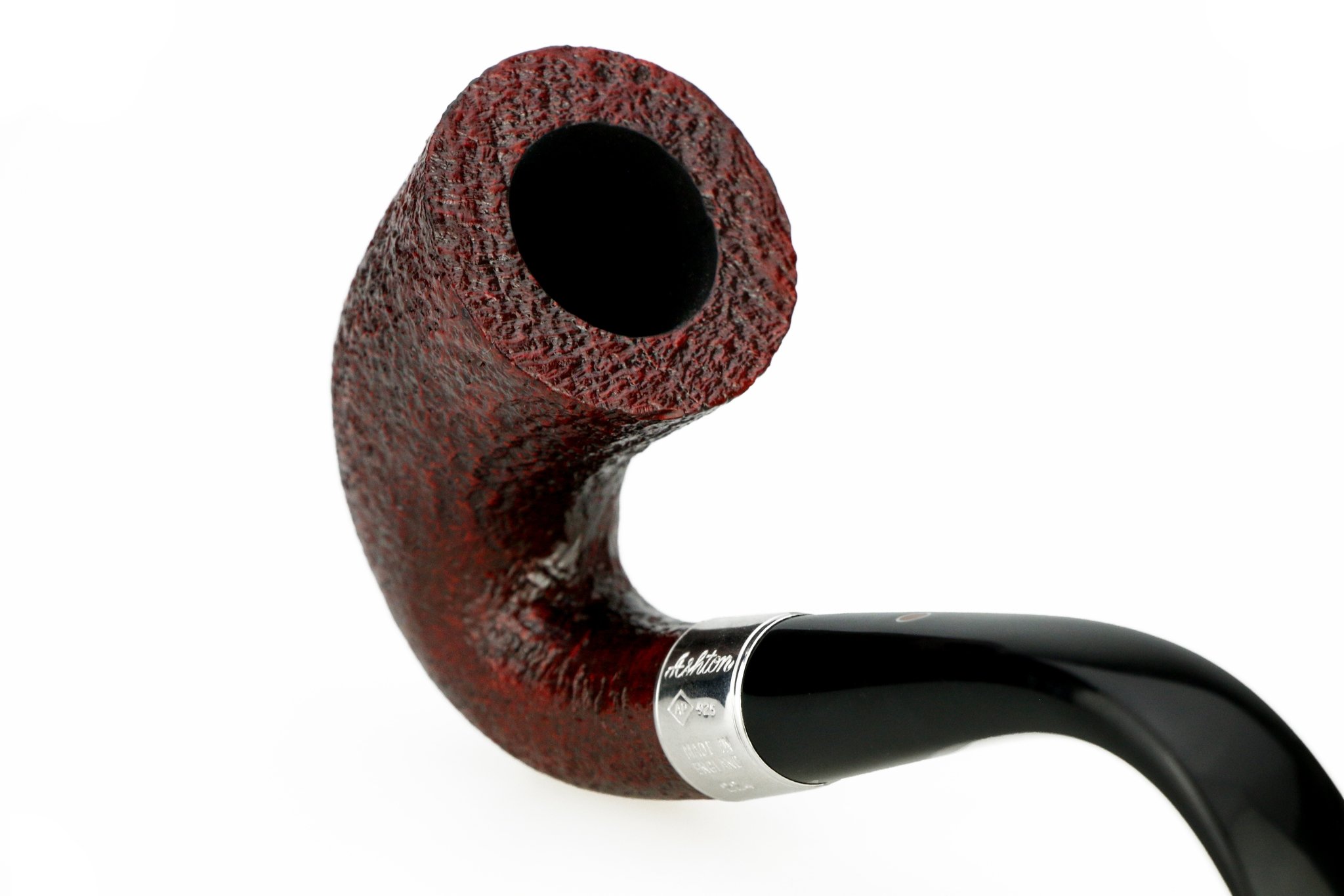 Ashton Pfeifen sandblast XXX Pebble Grain 9mm (Nr. 124)_02