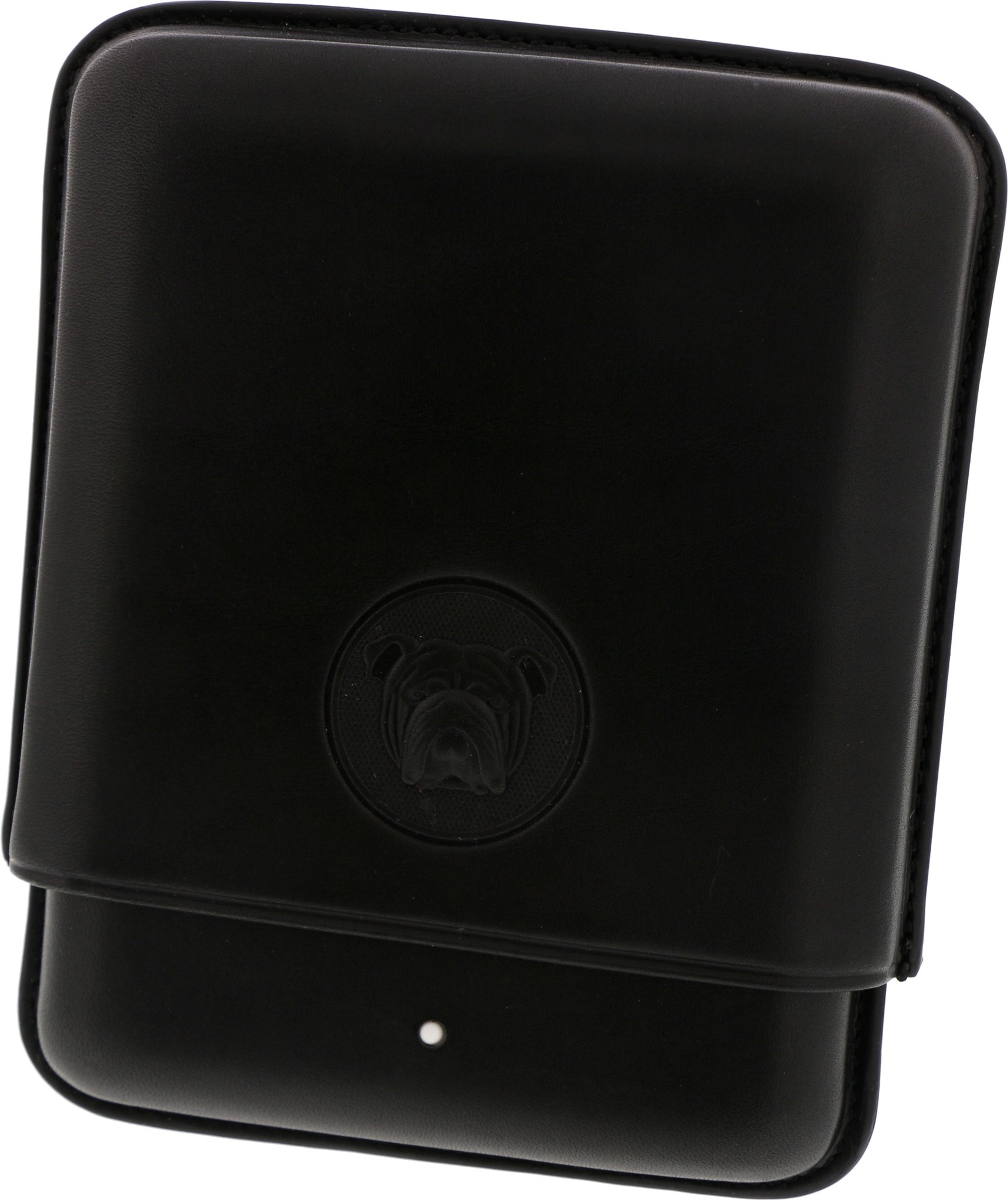 Dunhil The White Spot Bulldog Zigarren Etui Black 4er Robusto (DUPA3014A)