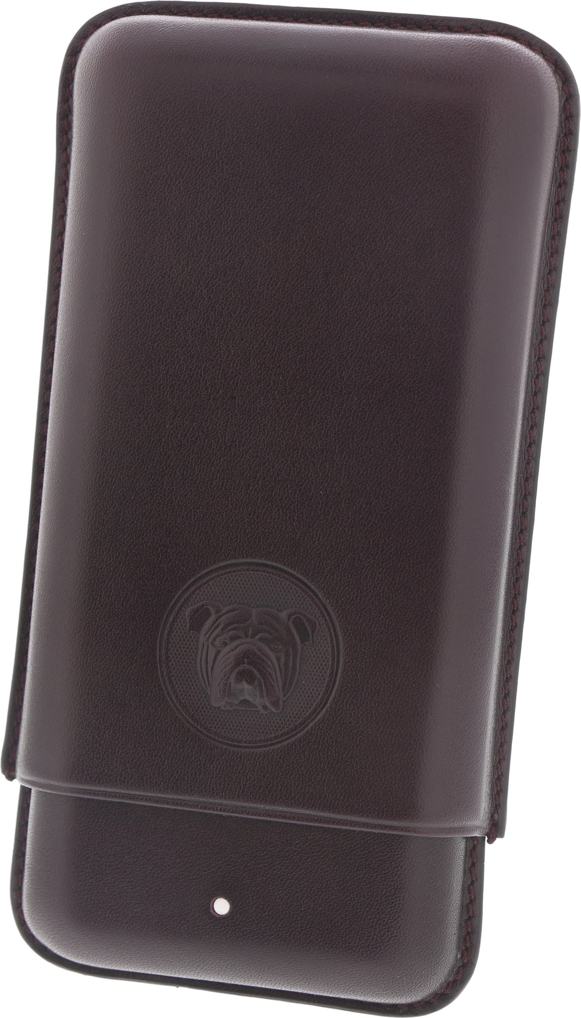 Dunhil The White Spot Bulldog Zigarren Etui Bordeaux 3er CorEx (DUPA3023P)