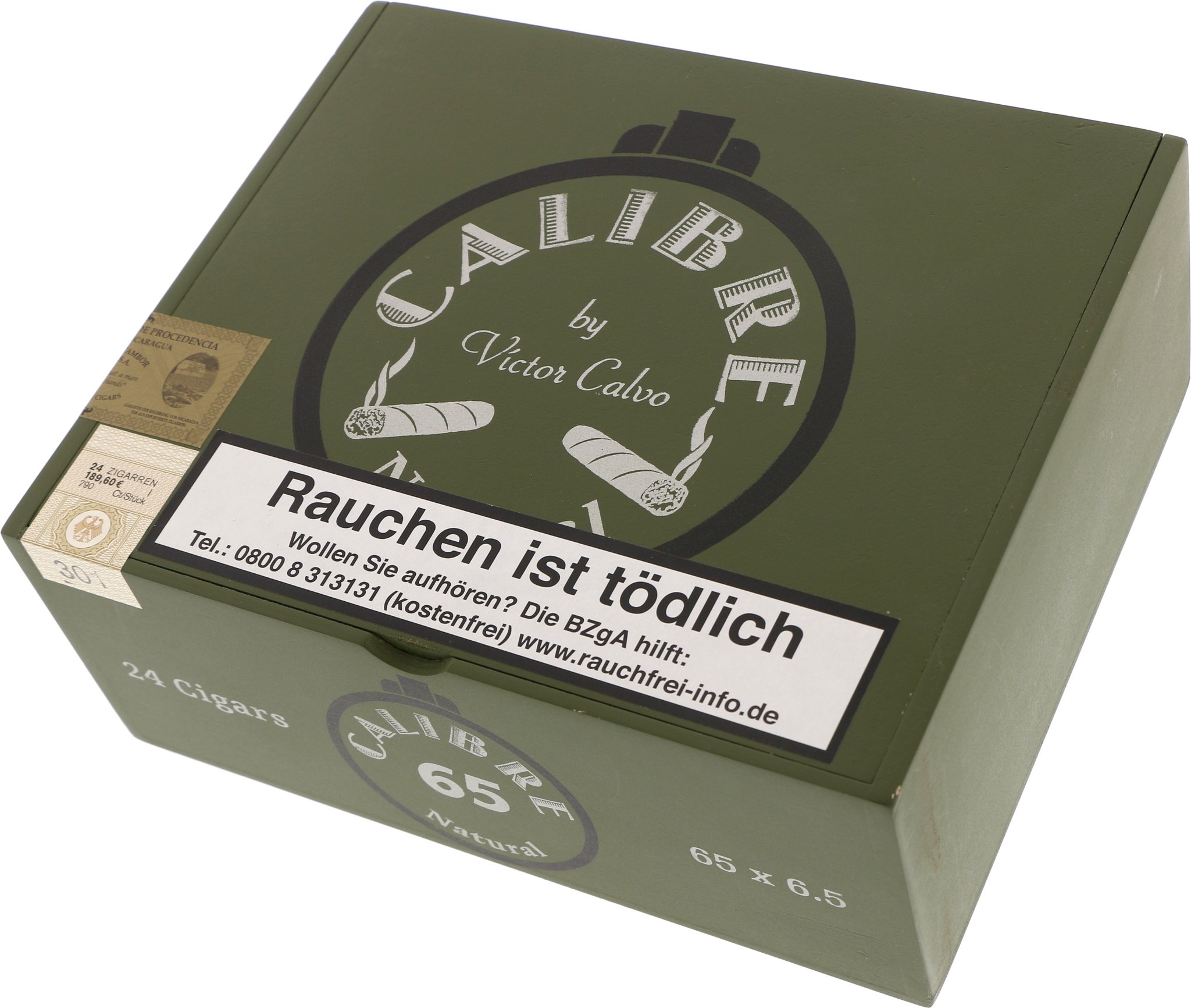 Victor Calvo Calibre 65 Natural Kiste