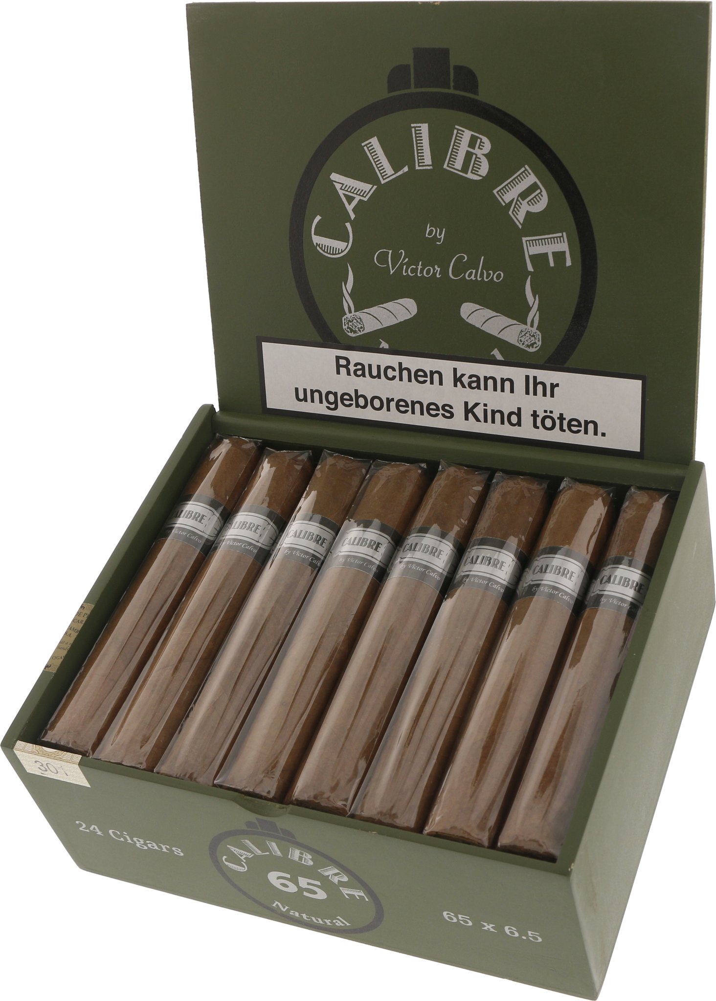 Victor Calvo Calibre 65 Natural Kiste offen