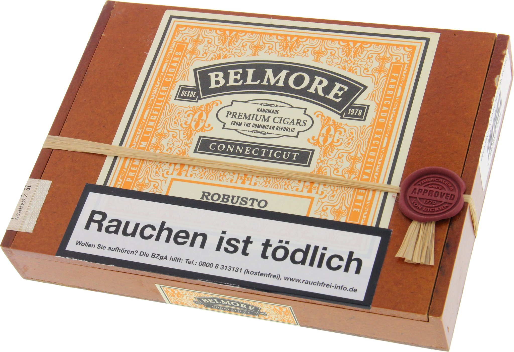 Belmore Connecticut (ehemals Clasico) Robusto Kiste