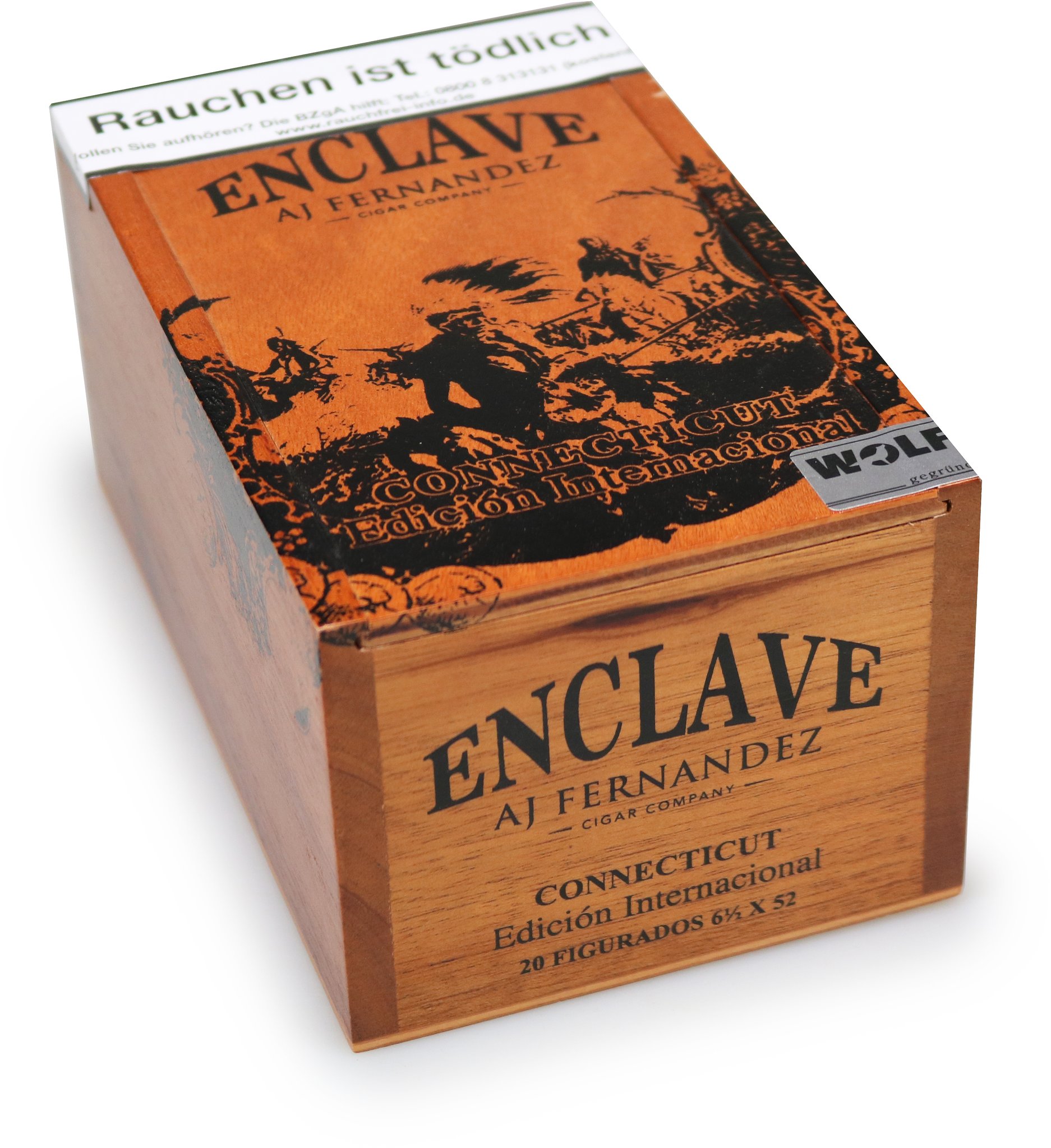 A.J. Fernandez Enclave Connecticut Figurado Kiste