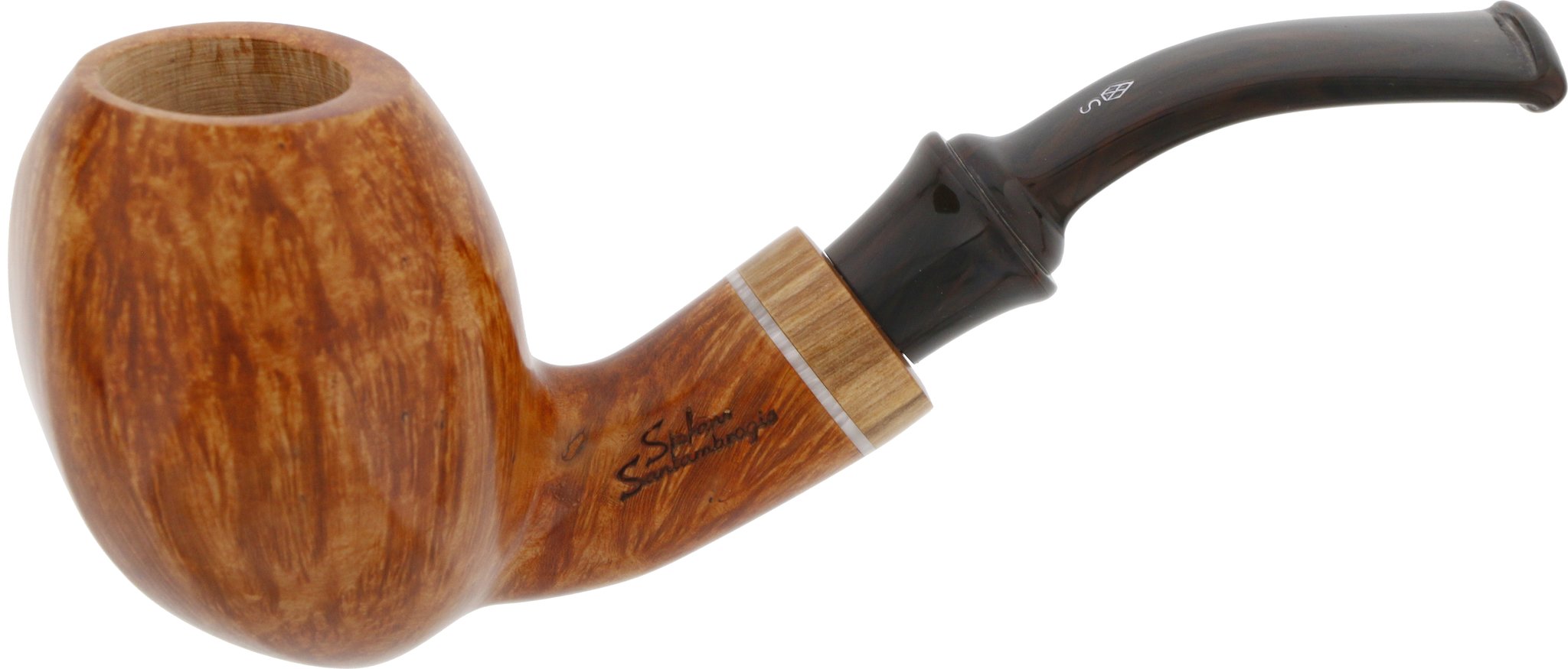 Stefano Santambrogio Pfeifen Big Bent Brandy No. 54