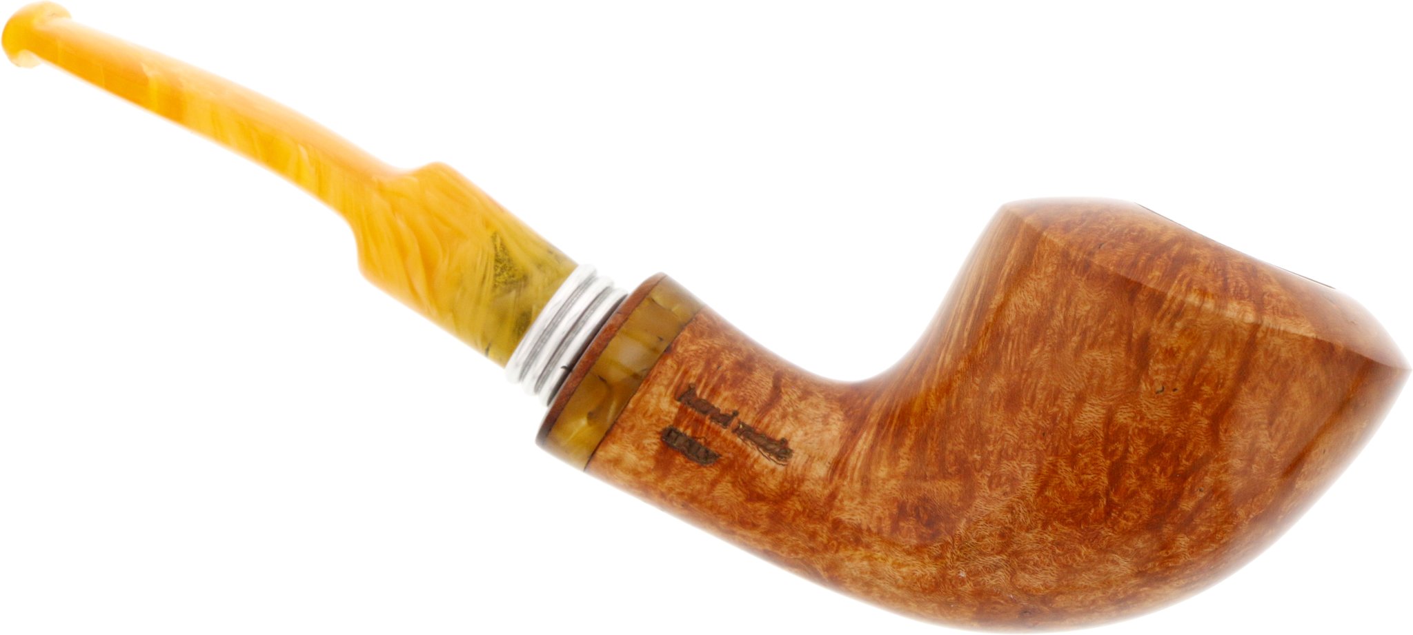Stefano Santambrogio Pfeifen Bent Dublin No. 76 Detailbild