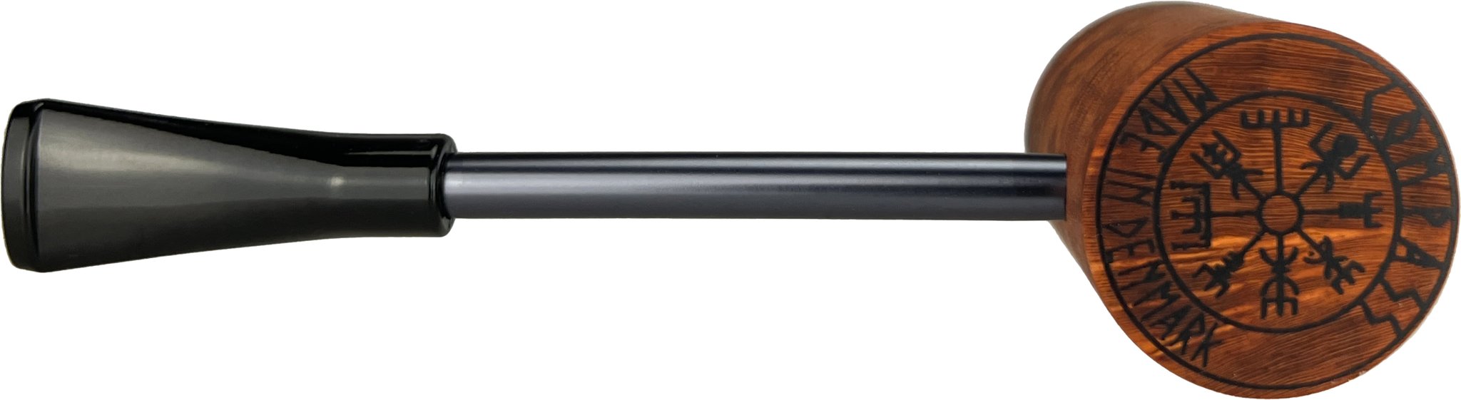 Nording Compass Modell 7 Glatt Braun von unten