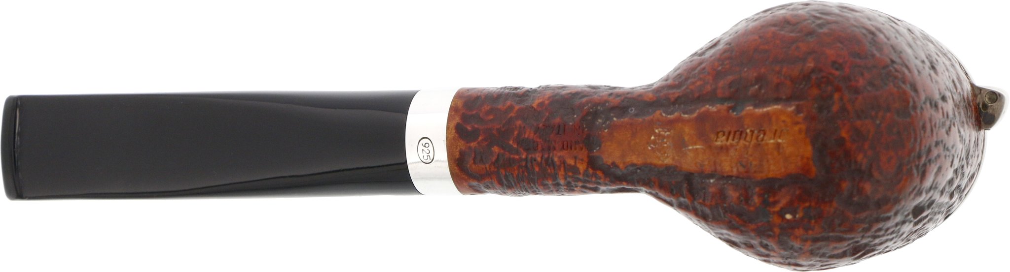 Brebbia Italia Deckelpfeifen sabbiato Modell 110 Detailbild 2