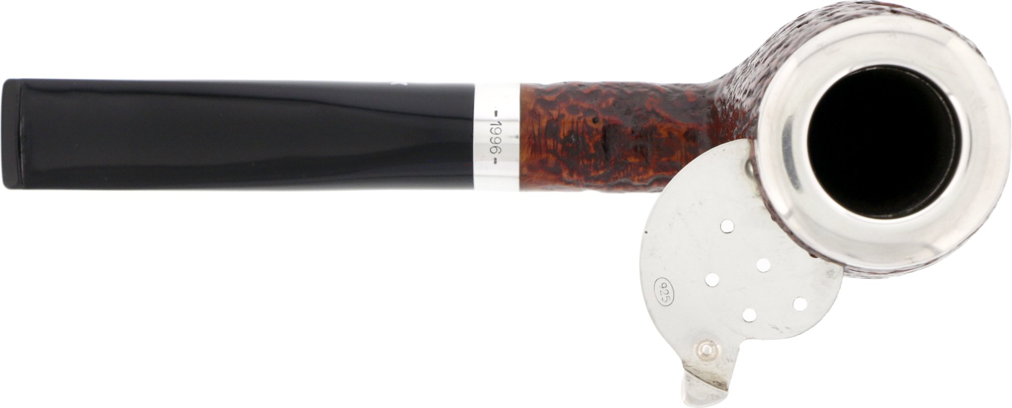 Brebbia Italia Deckelpfeifen sabbiato Modell 110 Detailbild 4