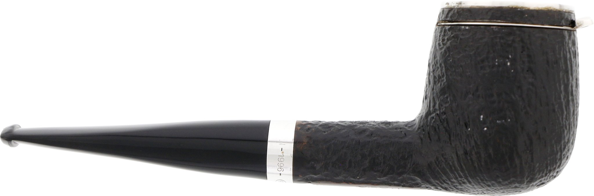 Brebbia Italia Deckelpfeifen sabbiato Nera Modell 110 Detailbild 1