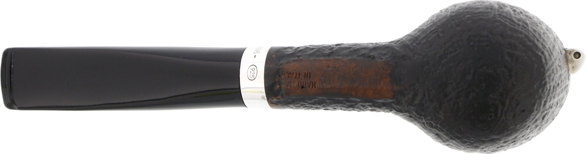 Brebbia Italia Deckelpfeifen sabbiato Nera Modell 110 Detailbild 2