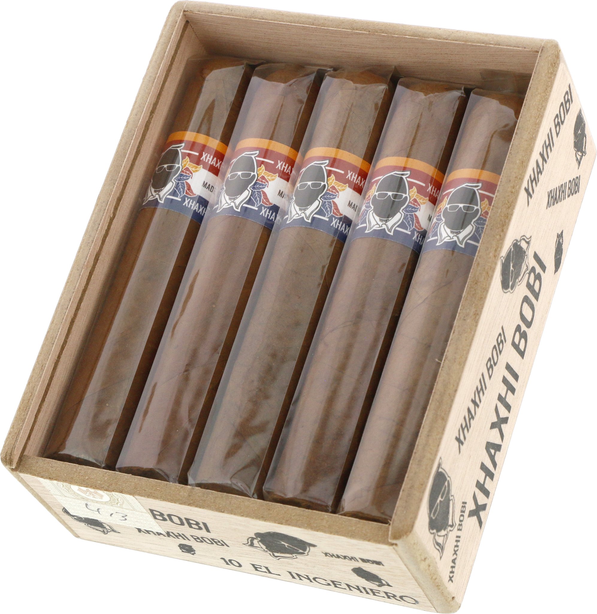 Xhahi Bobi El Ingeniero Kiste offen