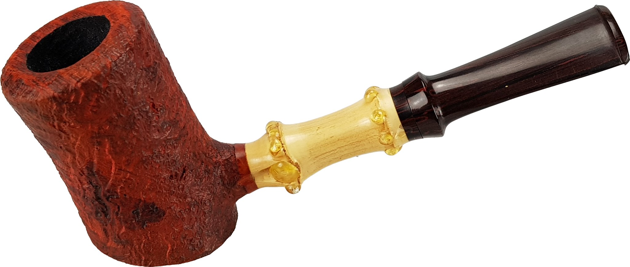 Gabriele Dal Fiume Freehand Pfeifen Poker Turtle (interne Nr. 13024)