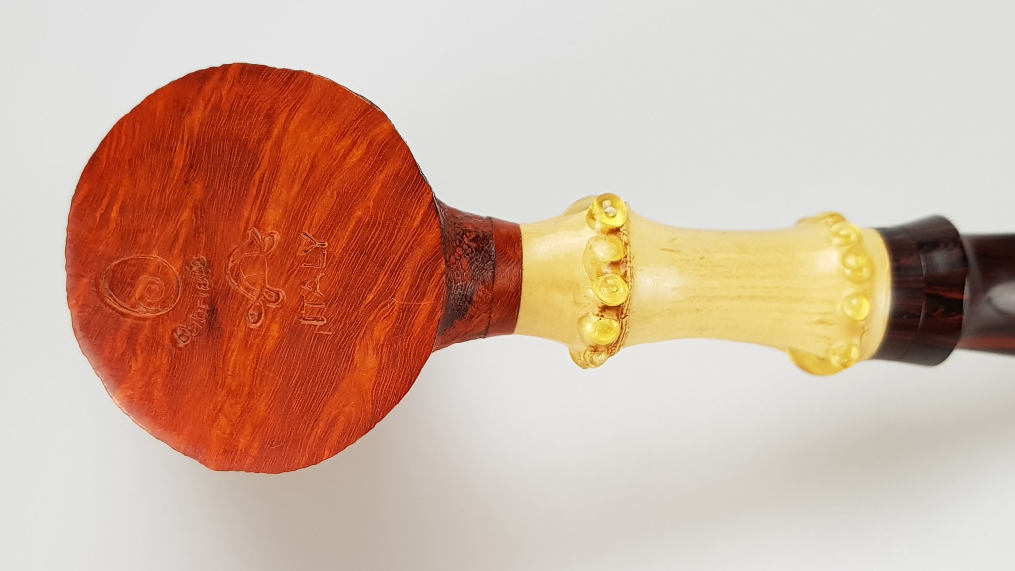 Gabriele Dal Fiume Freehand Pfeifen Poker Turtle (interne Nr. 13024) Detailbild 4