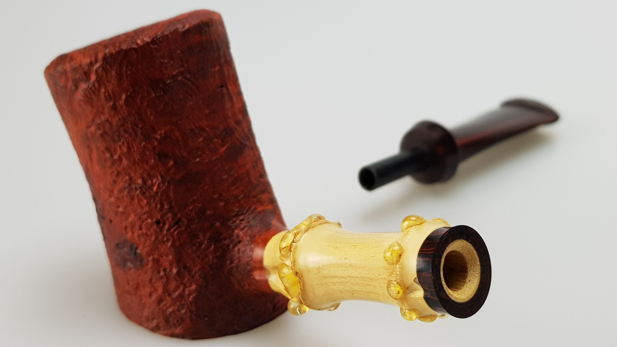 Gabriele Dal Fiume Freehand Pfeifen Poker Turtle (interne Nr. 13024) Detailbild 6