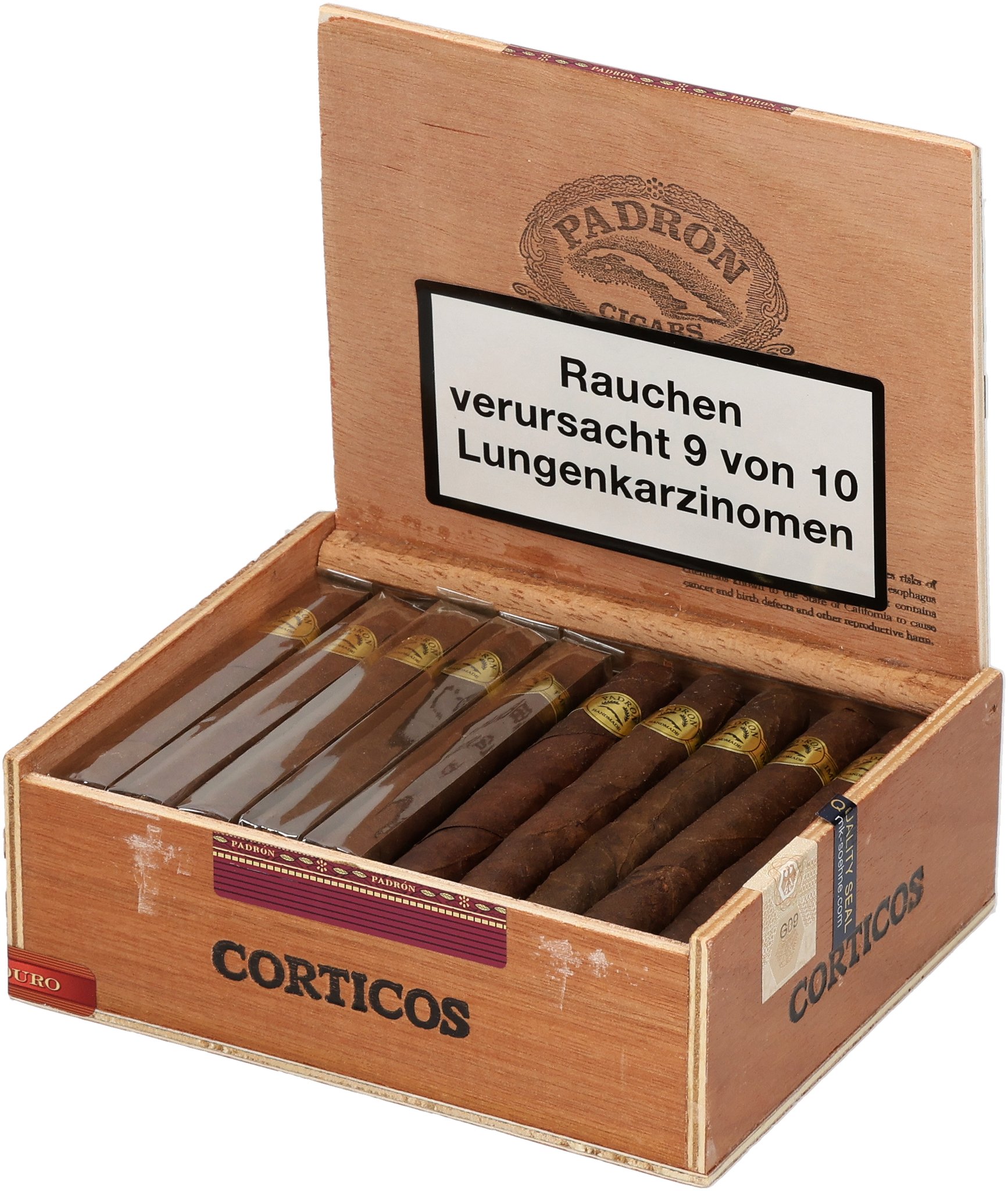 Corticos MADURO Box open