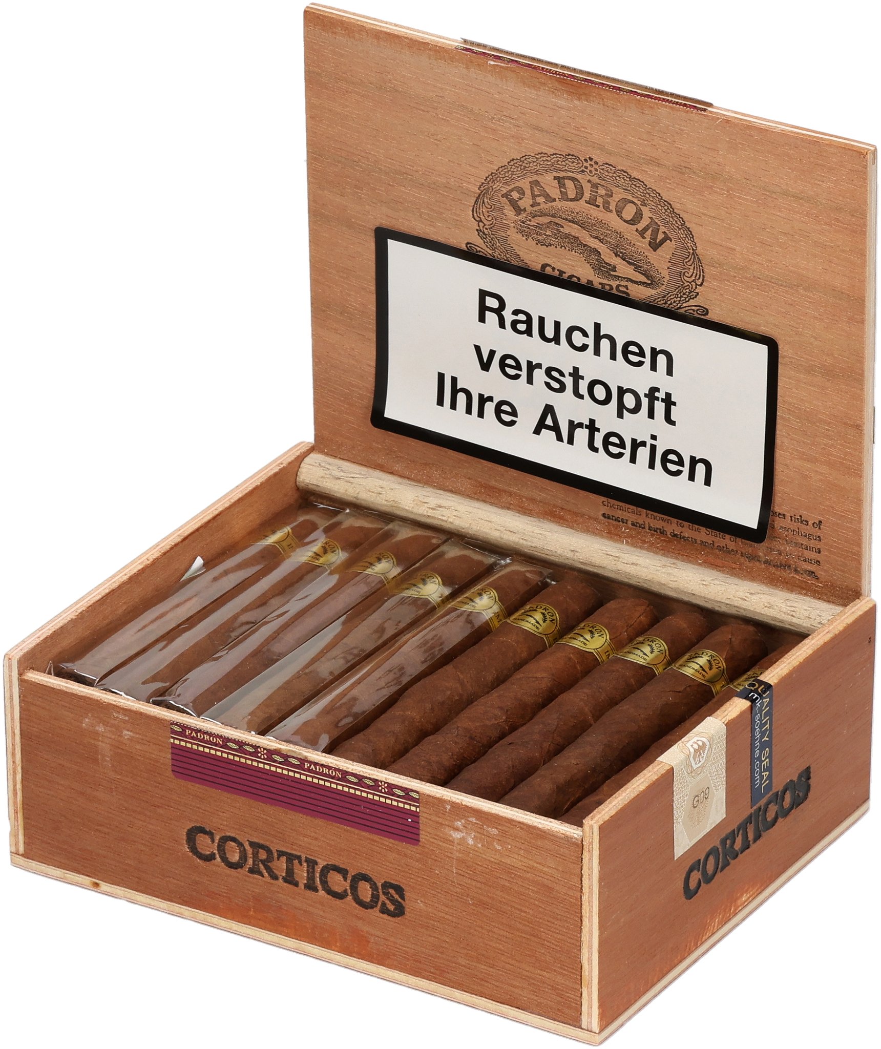 Corticos NATURAL Box open