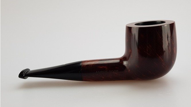 Dunhill Amber Root Pot Stubby 9mm 4106F 8880