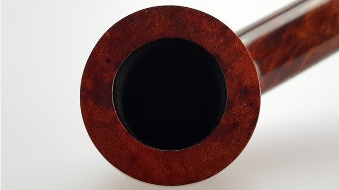 Dunhill Amber Root Pot Stubby 9mm 4106F 8880