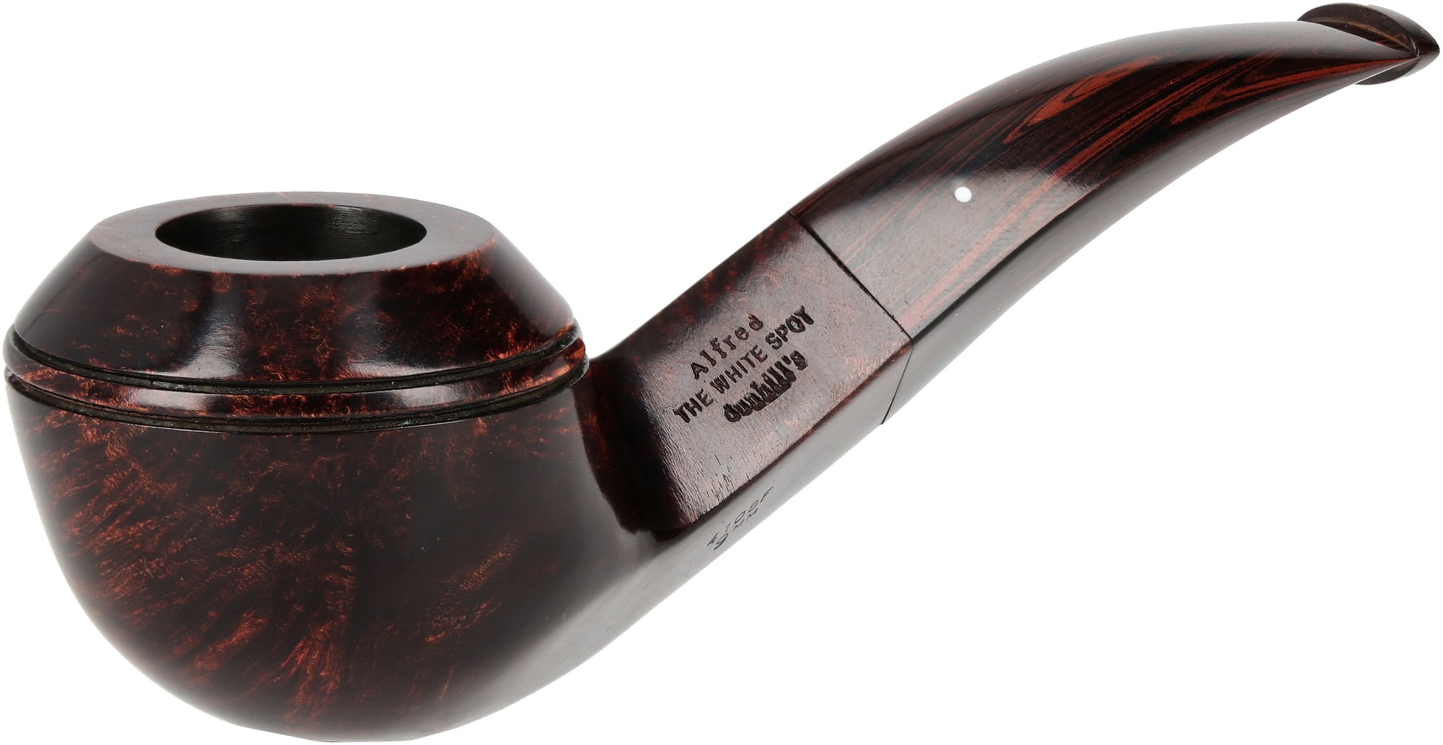 Dunhill Pipes Chestnut No. 4108F Bent Rhodesian (Nr. 658) (2024)_03