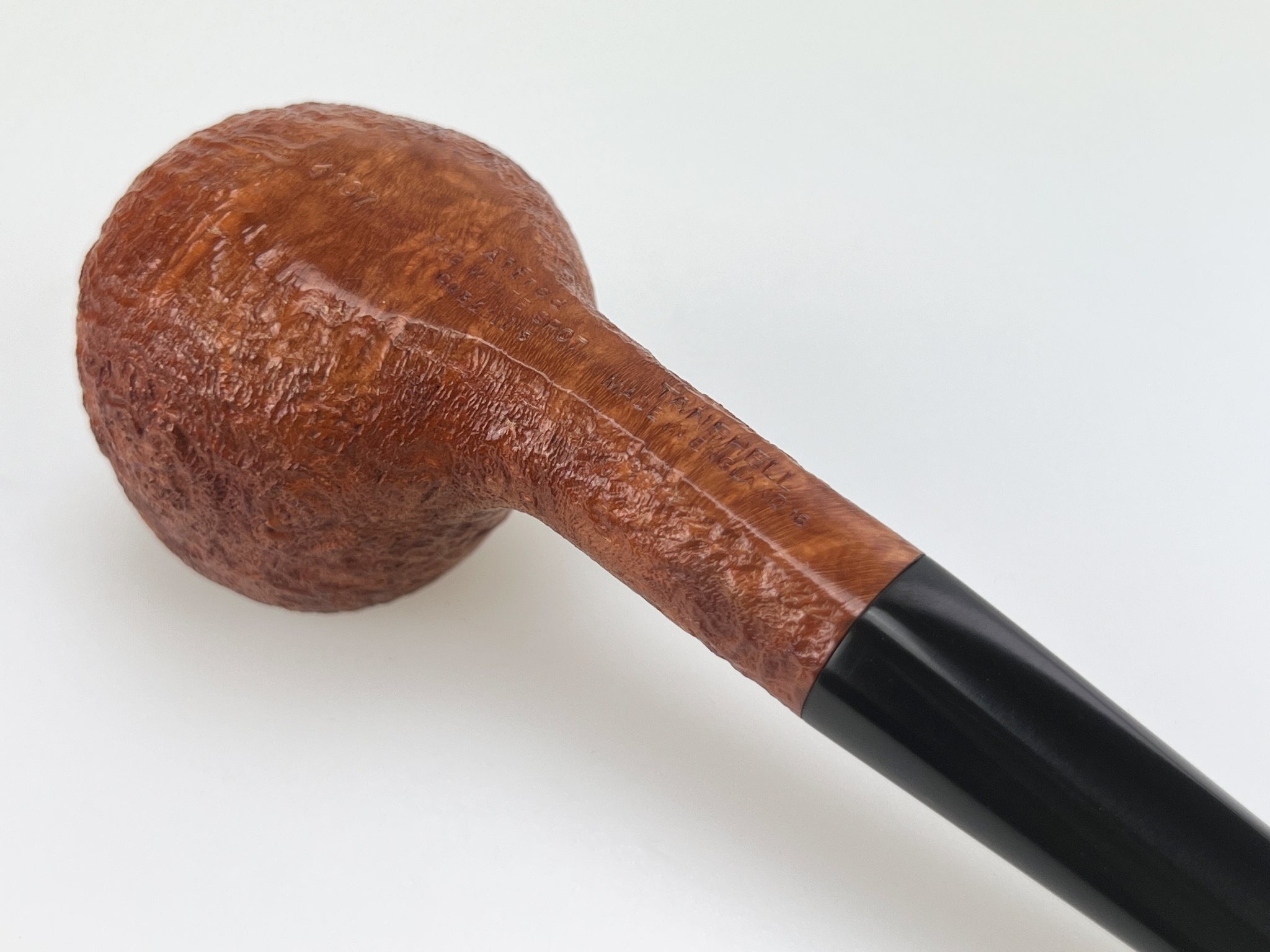 Dunhill The White Spot Pipes Tanshell No. 4107 Detailbild 2