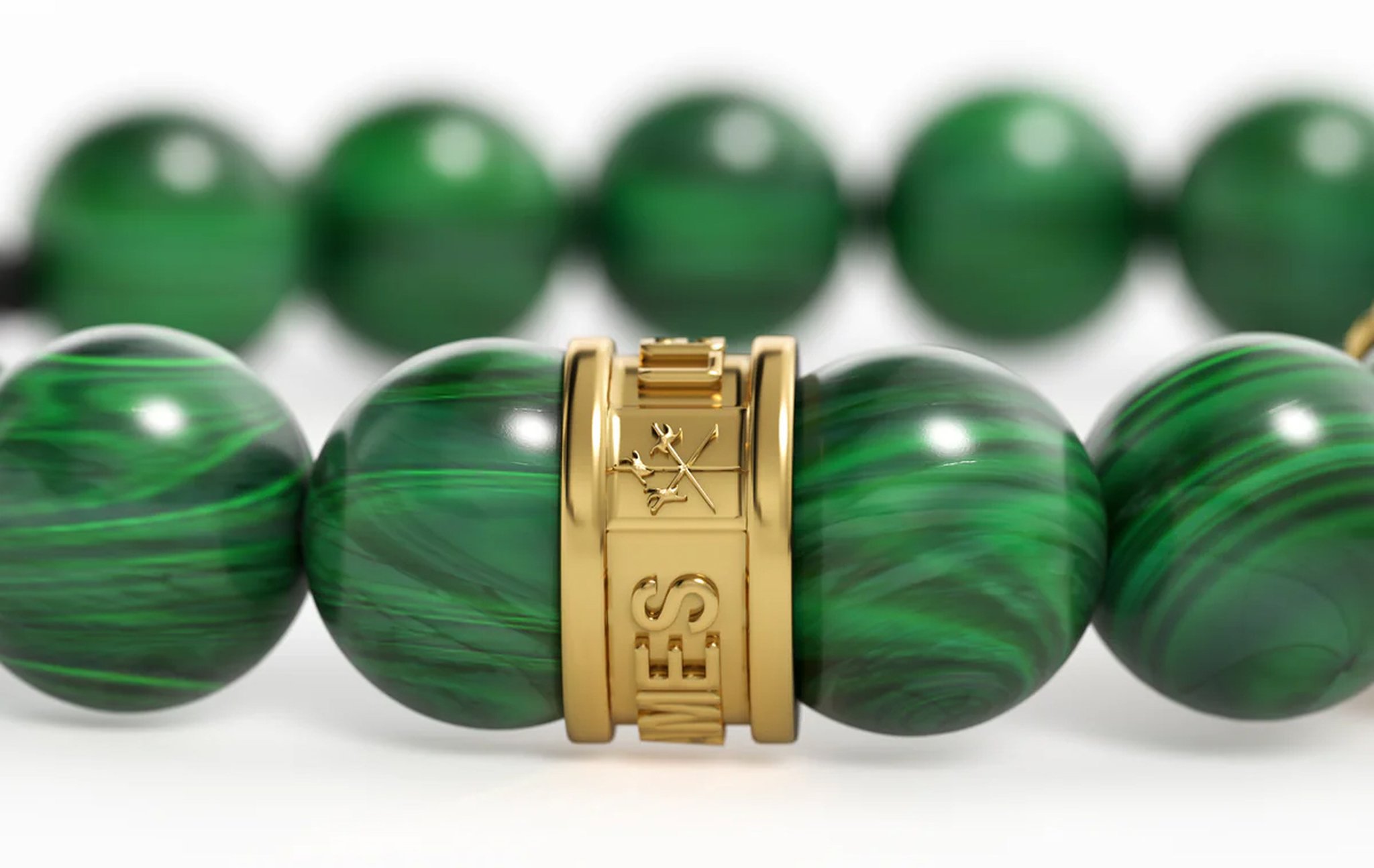 Les Fines Lames Punch Bracelets Verde Cobre Gold Ring_03
