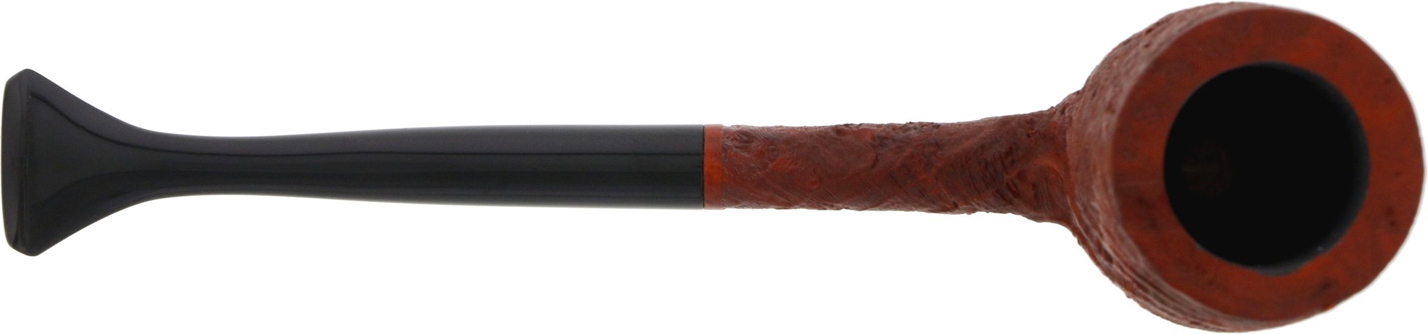 Anton Pipes Pencil Briar orange Draufsicht