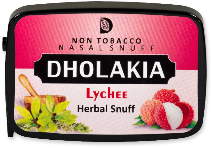 Dholakia Snuff Herbal Lychee 9g